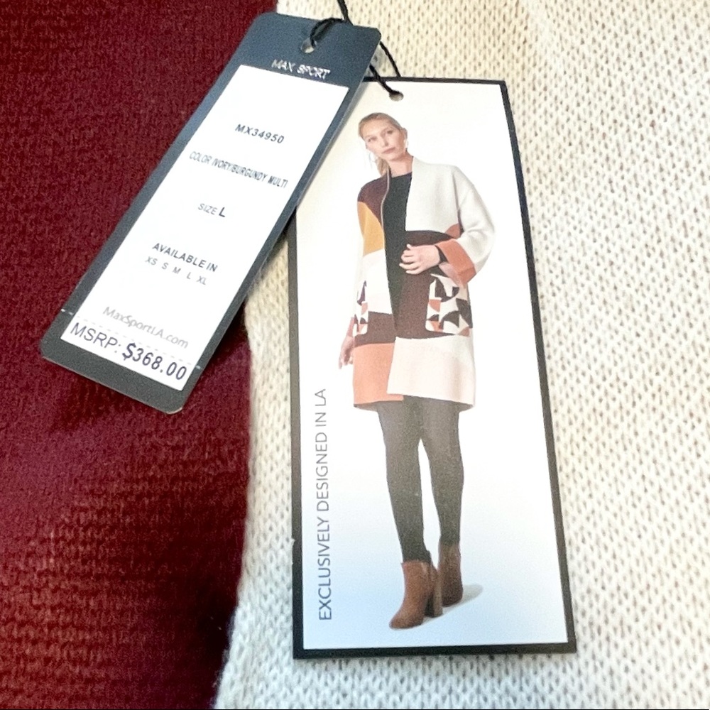 New Women’s Max Sport Coatigan Sweater - Picture 2 of 16